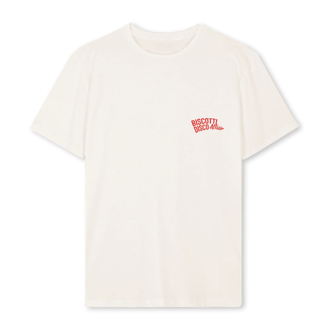 Vintage White Regular Tee - BISCOTTI DISCO AFFAIR 