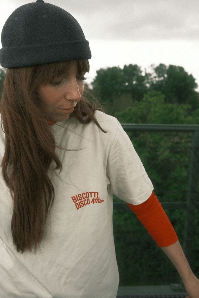 Vintage White Regular Tee - BISCOTTI DISCO AFFAIR 