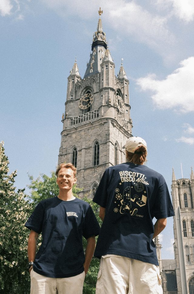 Limited edition: Navy Blue Tee - The Ghent Edition